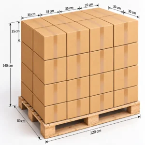 CDT Shipping-euro-pallet-32-boxes-4-layers